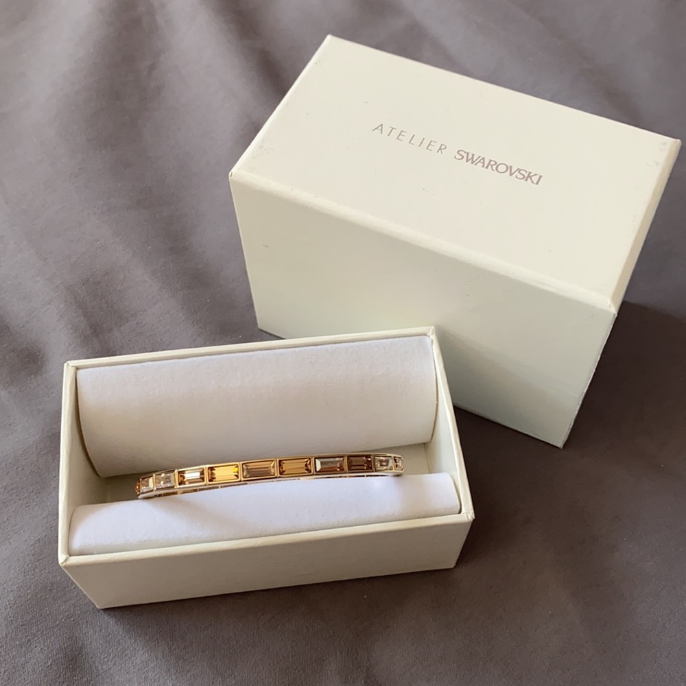 Atelier Swarovski Fluid Bangle Bracelet